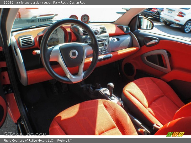 Rally Red / Design Red 2008 Smart fortwo passion coupe