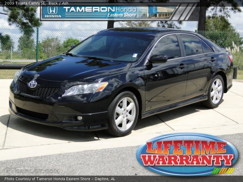Black / Ash 2009 Toyota Camry SE