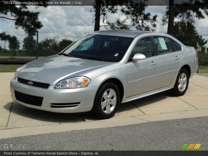 Silver Ice Metallic / Gray 2011 Chevrolet Impala LS