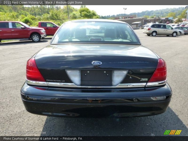 Black / Medium Light Stone 2011 Ford Crown Victoria LX