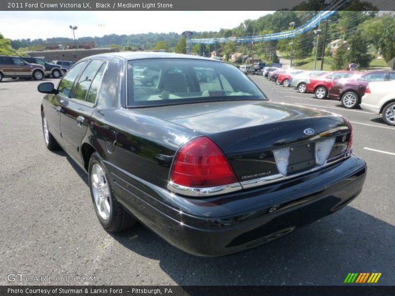 Black / Medium Light Stone 2011 Ford Crown Victoria LX