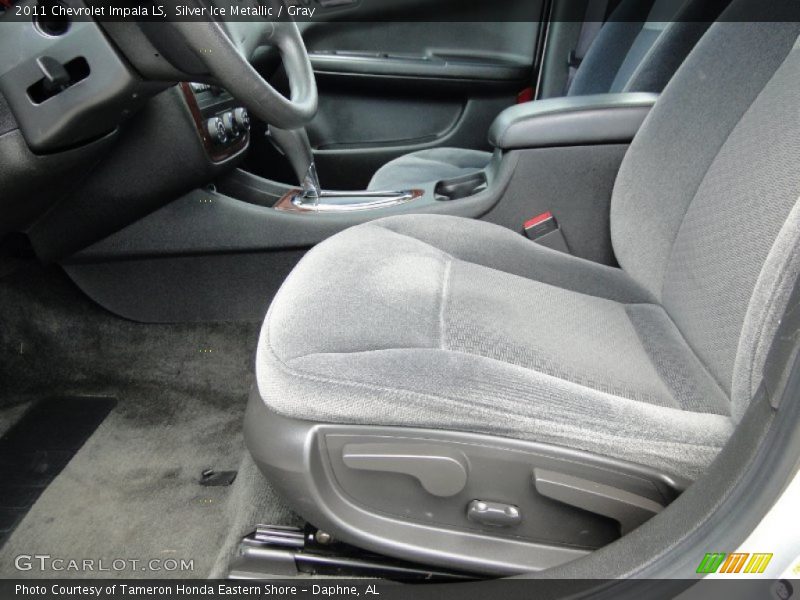 Silver Ice Metallic / Gray 2011 Chevrolet Impala LS