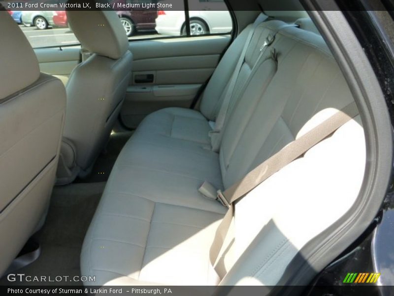 Black / Medium Light Stone 2011 Ford Crown Victoria LX