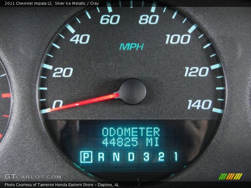 Silver Ice Metallic / Gray 2011 Chevrolet Impala LS