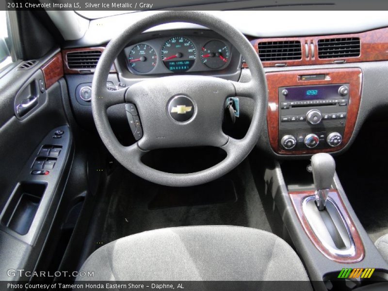 Silver Ice Metallic / Gray 2011 Chevrolet Impala LS