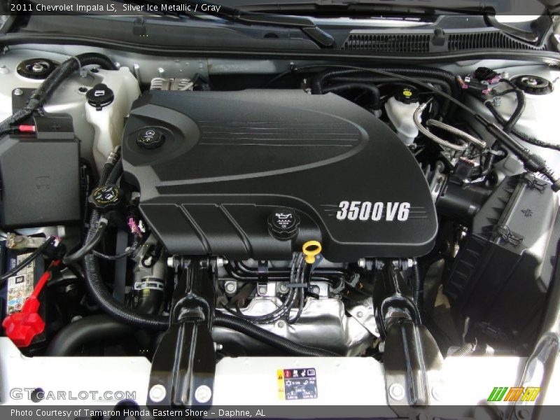 Silver Ice Metallic / Gray 2011 Chevrolet Impala LS