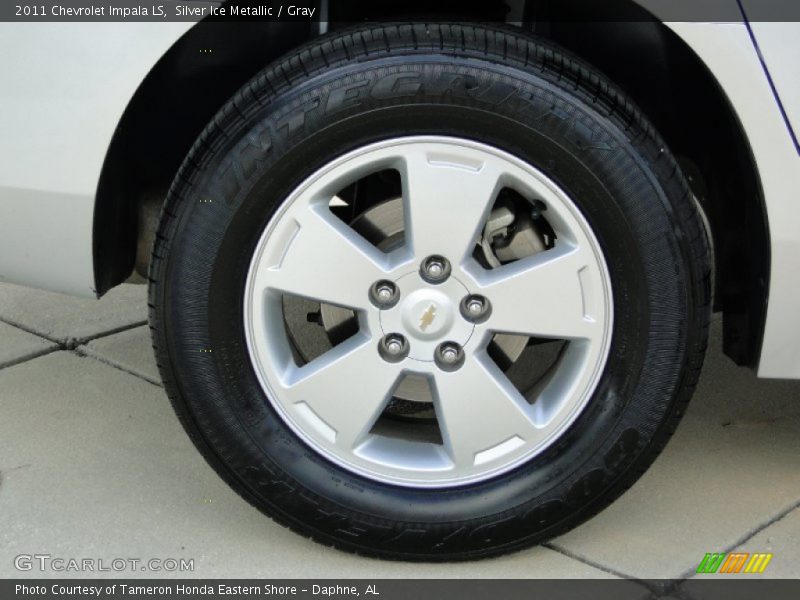 Silver Ice Metallic / Gray 2011 Chevrolet Impala LS