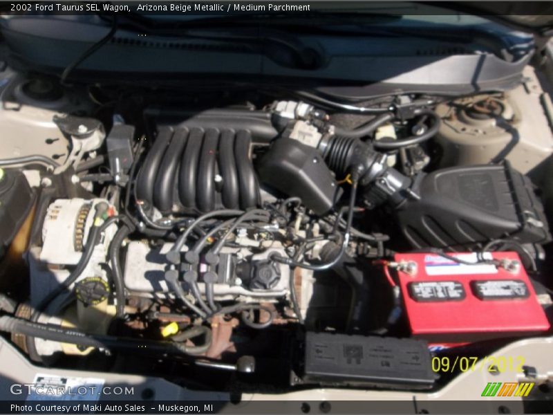 Arizona Beige Metallic / Medium Parchment 2002 Ford Taurus SEL Wagon