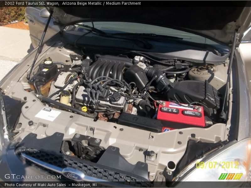 Arizona Beige Metallic / Medium Parchment 2002 Ford Taurus SEL Wagon