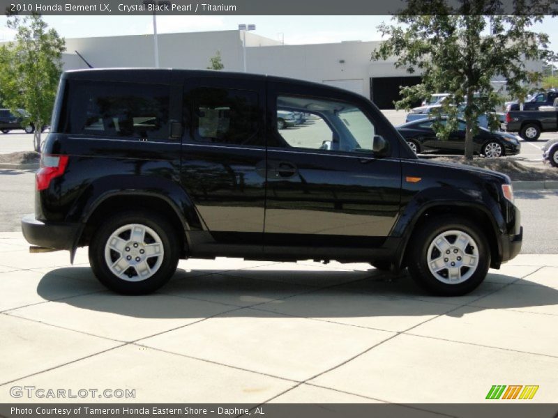 Crystal Black Pearl / Titanium 2010 Honda Element LX