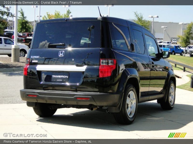 Crystal Black Pearl / Titanium 2010 Honda Element LX