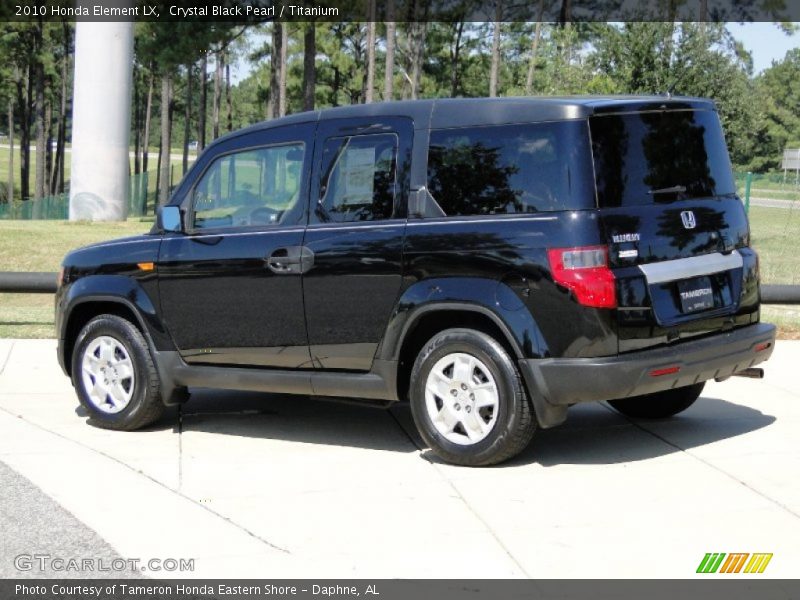 Crystal Black Pearl / Titanium 2010 Honda Element LX