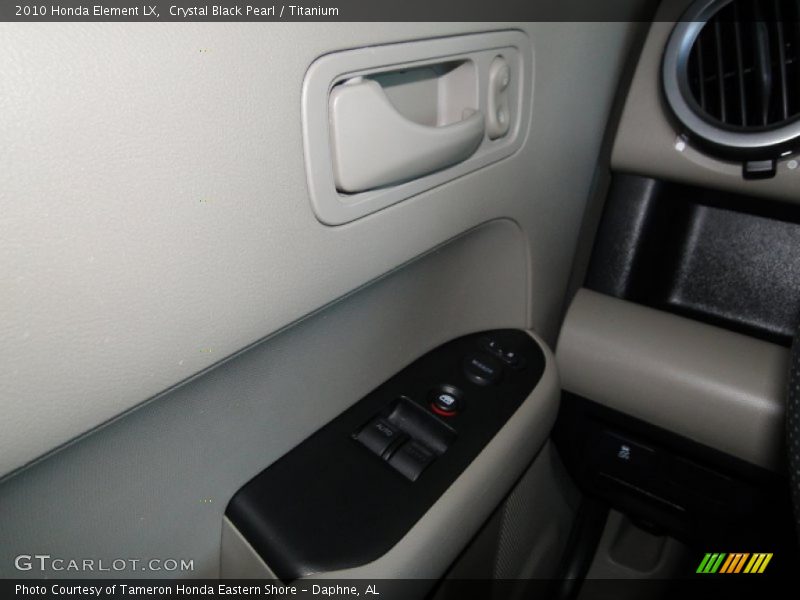 Crystal Black Pearl / Titanium 2010 Honda Element LX