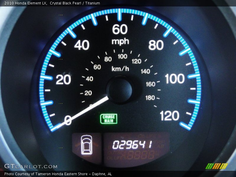 Crystal Black Pearl / Titanium 2010 Honda Element LX