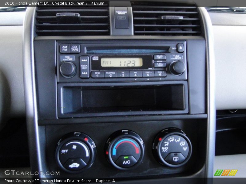 Controls of 2010 Element LX