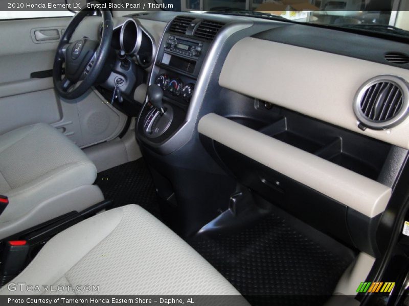 Crystal Black Pearl / Titanium 2010 Honda Element LX