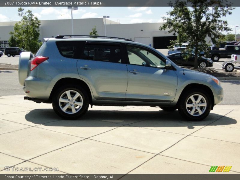 Everglade Metallic / Taupe 2007 Toyota RAV4 Limited