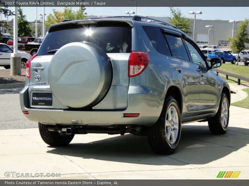 Everglade Metallic / Taupe 2007 Toyota RAV4 Limited