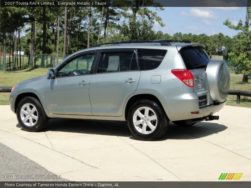 Everglade Metallic / Taupe 2007 Toyota RAV4 Limited