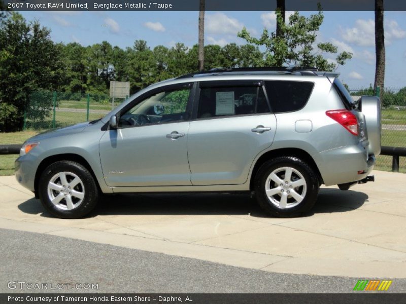 Everglade Metallic / Taupe 2007 Toyota RAV4 Limited