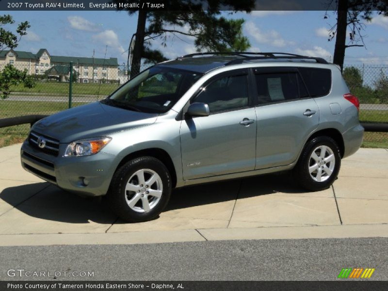 Everglade Metallic / Taupe 2007 Toyota RAV4 Limited