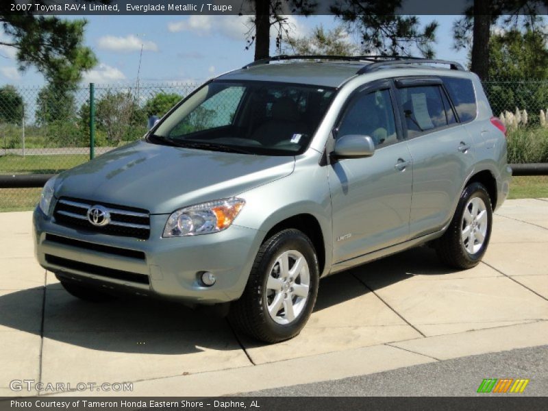 Everglade Metallic / Taupe 2007 Toyota RAV4 Limited