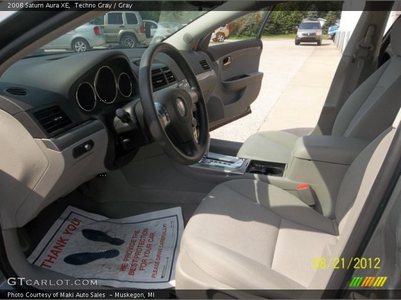 Techno Gray / Gray 2008 Saturn Aura XE