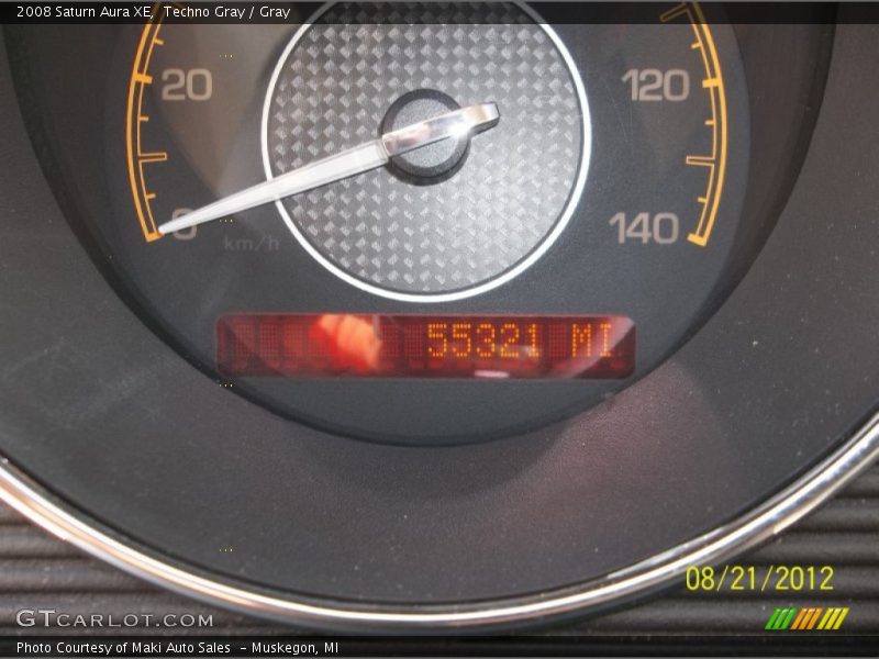 Techno Gray / Gray 2008 Saturn Aura XE