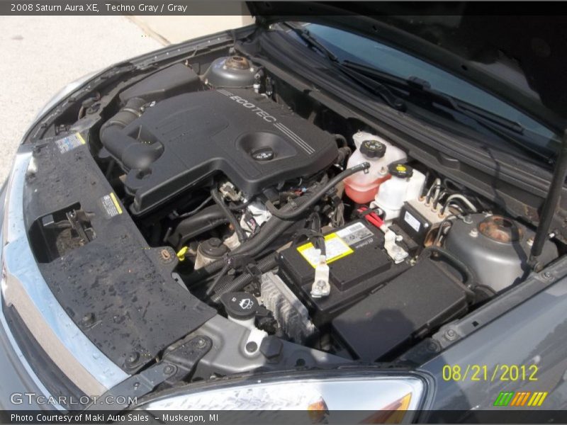 Techno Gray / Gray 2008 Saturn Aura XE