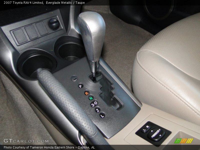 Everglade Metallic / Taupe 2007 Toyota RAV4 Limited