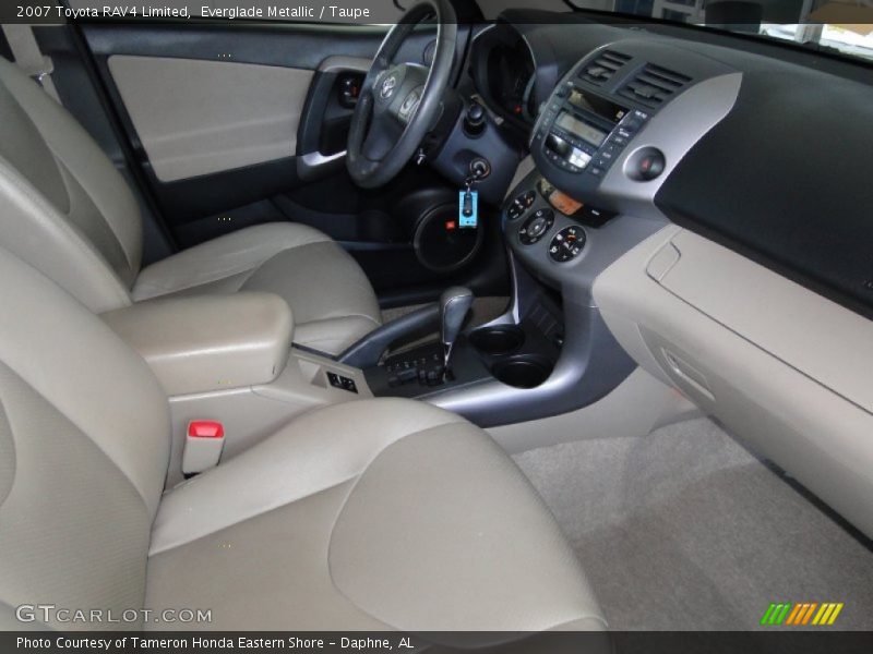 Everglade Metallic / Taupe 2007 Toyota RAV4 Limited