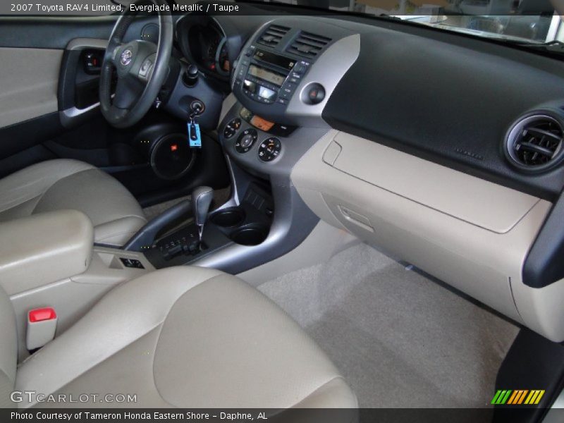 Everglade Metallic / Taupe 2007 Toyota RAV4 Limited