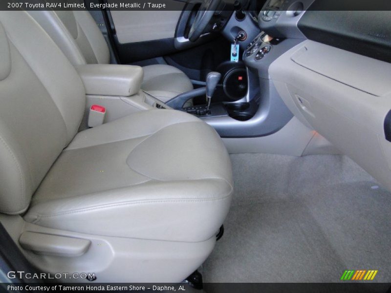 Everglade Metallic / Taupe 2007 Toyota RAV4 Limited