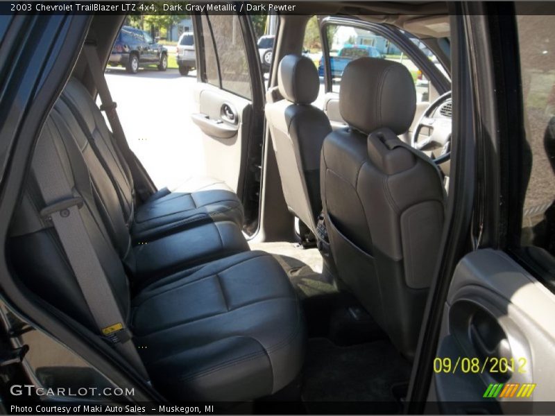 Dark Gray Metallic / Dark Pewter 2003 Chevrolet TrailBlazer LTZ 4x4