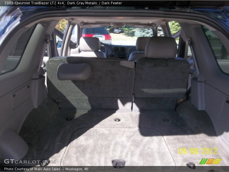 Dark Gray Metallic / Dark Pewter 2003 Chevrolet TrailBlazer LTZ 4x4