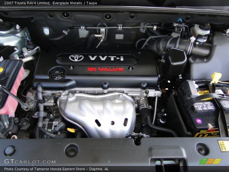 Everglade Metallic / Taupe 2007 Toyota RAV4 Limited