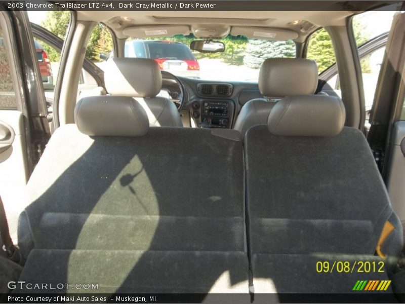 Dark Gray Metallic / Dark Pewter 2003 Chevrolet TrailBlazer LTZ 4x4