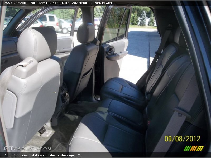 Dark Gray Metallic / Dark Pewter 2003 Chevrolet TrailBlazer LTZ 4x4