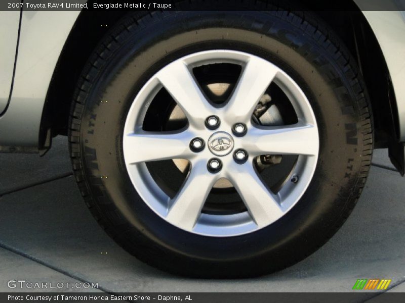 Everglade Metallic / Taupe 2007 Toyota RAV4 Limited