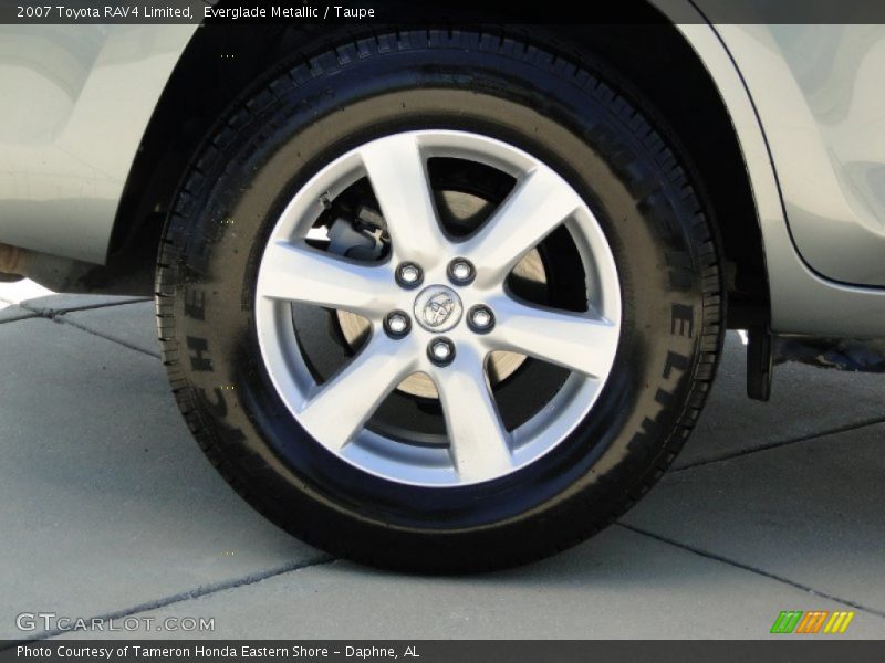 Everglade Metallic / Taupe 2007 Toyota RAV4 Limited