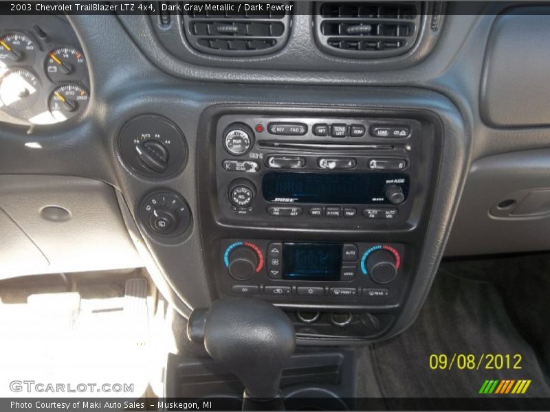 Dark Gray Metallic / Dark Pewter 2003 Chevrolet TrailBlazer LTZ 4x4