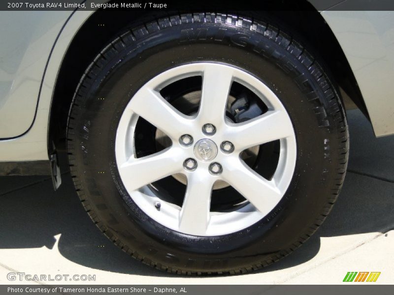 Everglade Metallic / Taupe 2007 Toyota RAV4 Limited