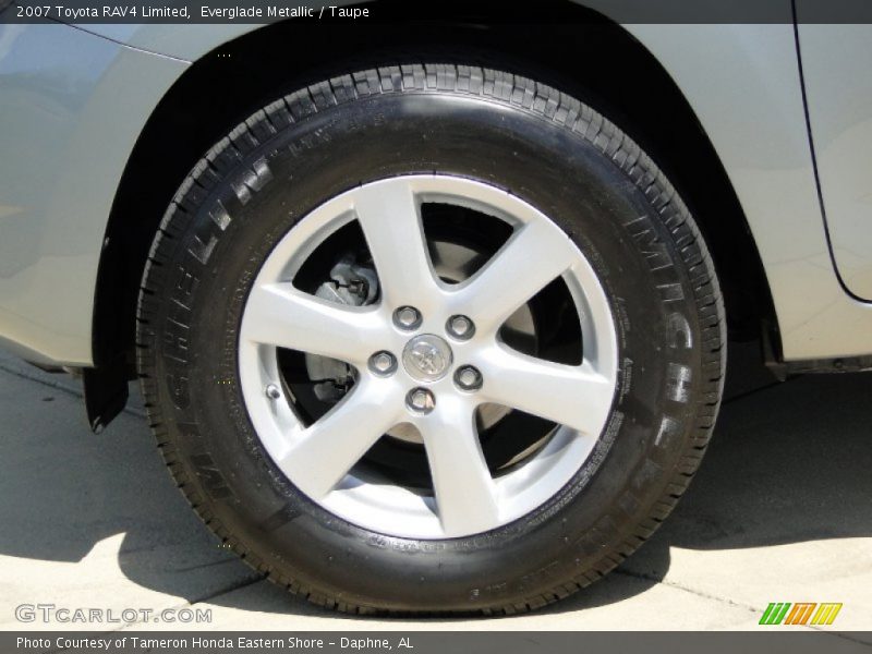 Everglade Metallic / Taupe 2007 Toyota RAV4 Limited