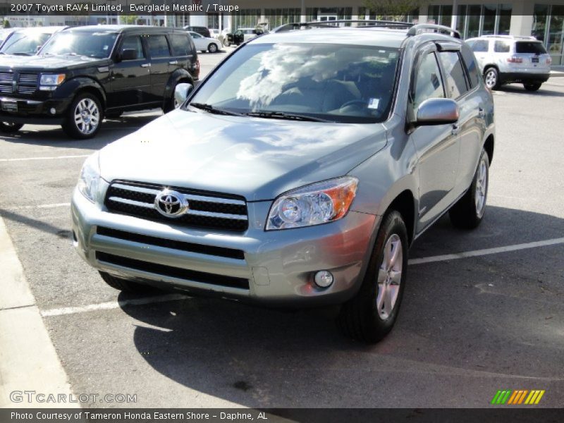 Everglade Metallic / Taupe 2007 Toyota RAV4 Limited