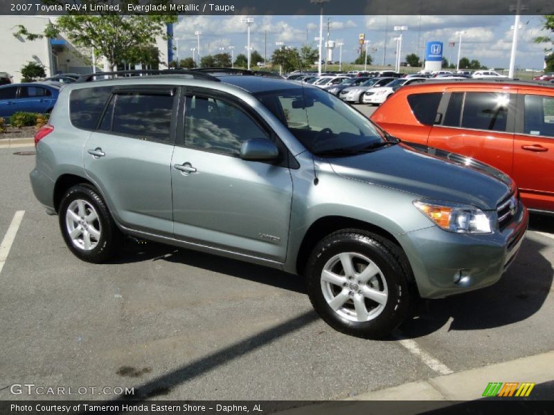 Everglade Metallic / Taupe 2007 Toyota RAV4 Limited