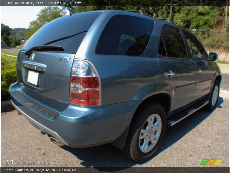Steel Blue Metallic / Quartz 2006 Acura MDX