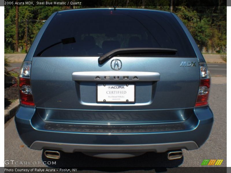 Steel Blue Metallic / Quartz 2006 Acura MDX