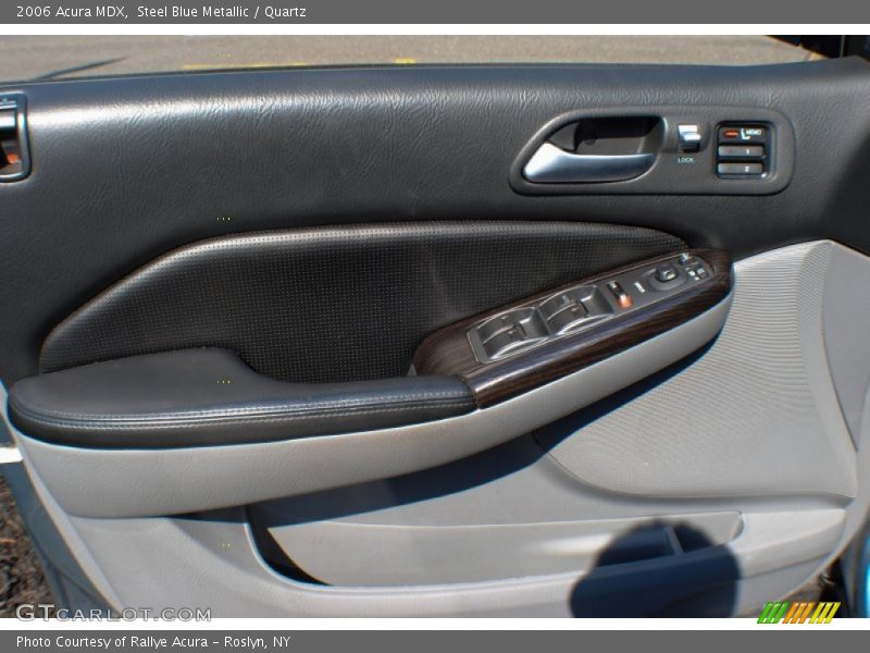 Steel Blue Metallic / Quartz 2006 Acura MDX
