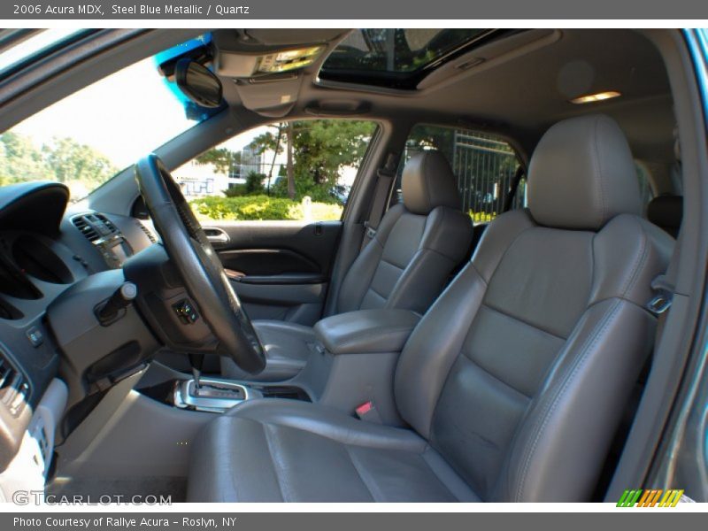 Steel Blue Metallic / Quartz 2006 Acura MDX