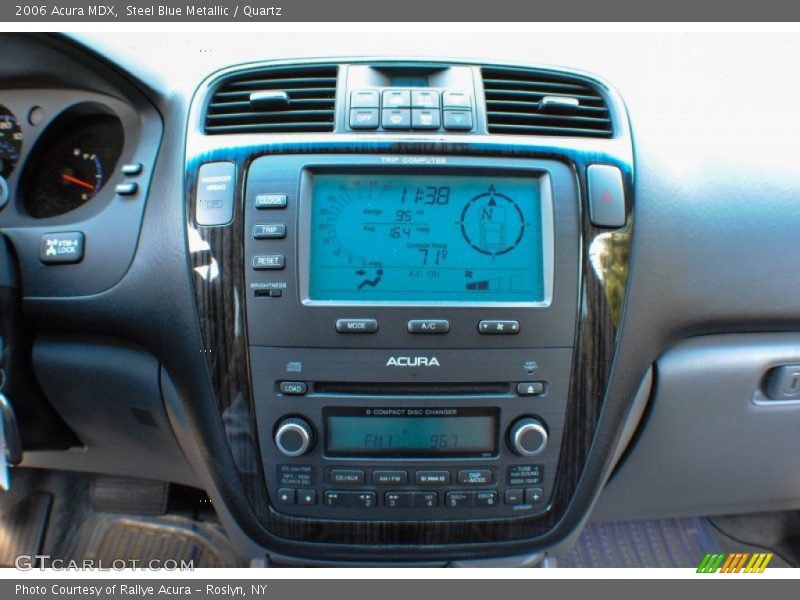 Steel Blue Metallic / Quartz 2006 Acura MDX